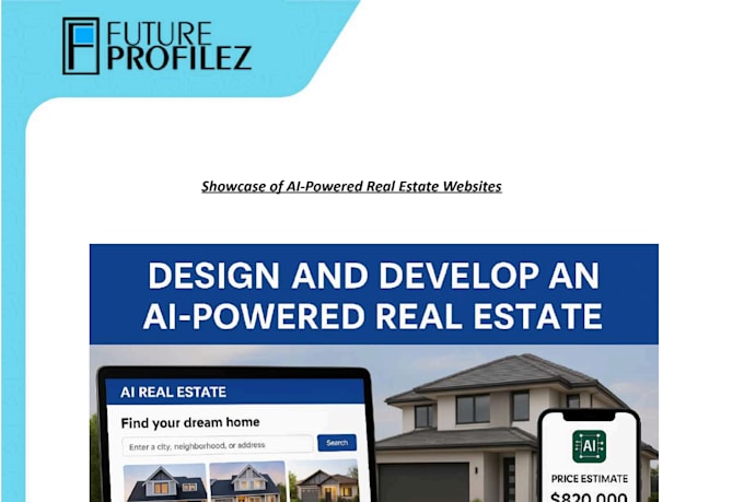 build ai real estate website
